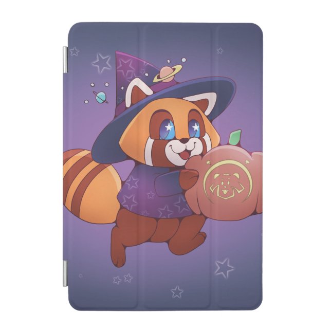 Halloween Space Panda iPad Mini Cover (Front)