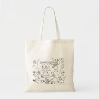 "Halloween" Special Holiday Design on Tote Bag