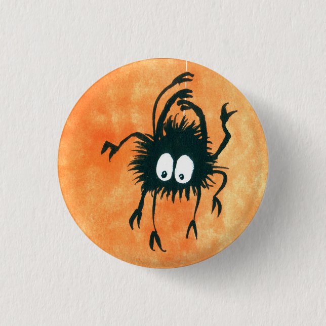 Halloween Spider Button! Button (Front)