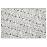 Halloween Spider Cobwebs Light Creepy Pattern Fun Fabric