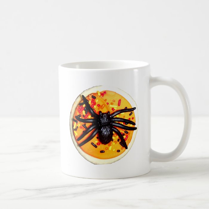 Halloween Spider Cookie Mugs