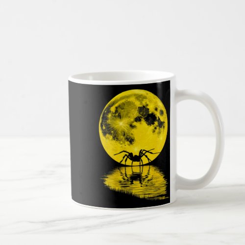 Halloween Spider Full Moon Spooky Party  Coffee Mug