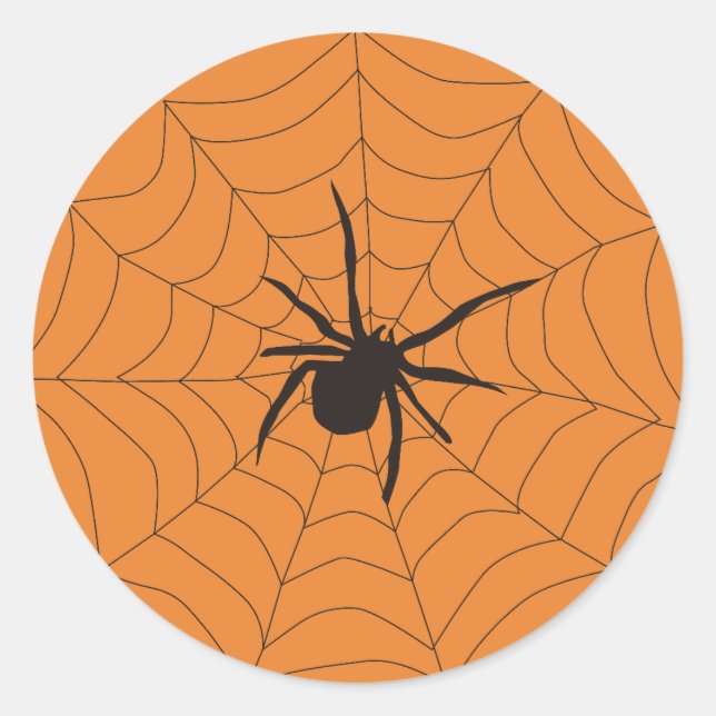 Halloween Spider Gift Tag (Front)