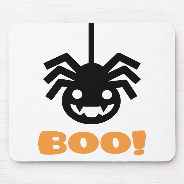 Halloween Spider Mouse Pad (Front)