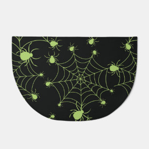 Halloween Spider Net Creative Pattern Doormat