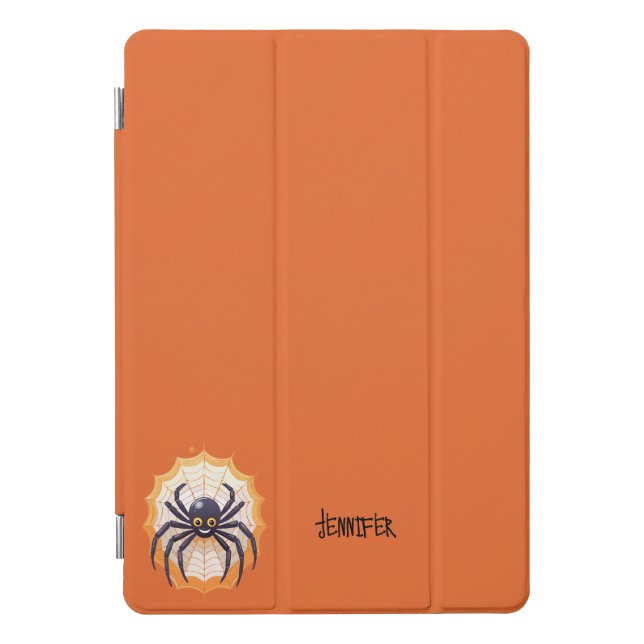 Halloween Spider Orange iPad Pro Cover (Front)
