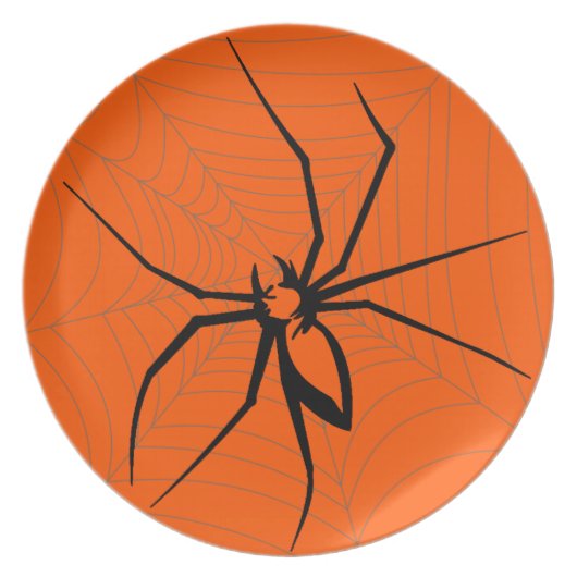 Halloween Spider Plate (Front)
