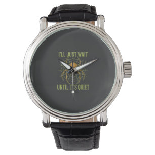Halloween Spider Skull Quiet Watch