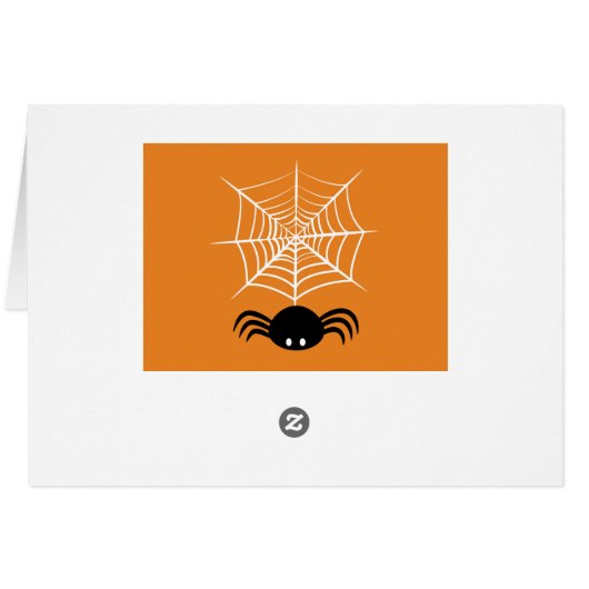Halloween Spider Web  (Back Horizontal)