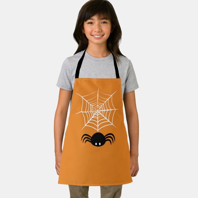 Halloween Spider Web  Apron (Insitu)