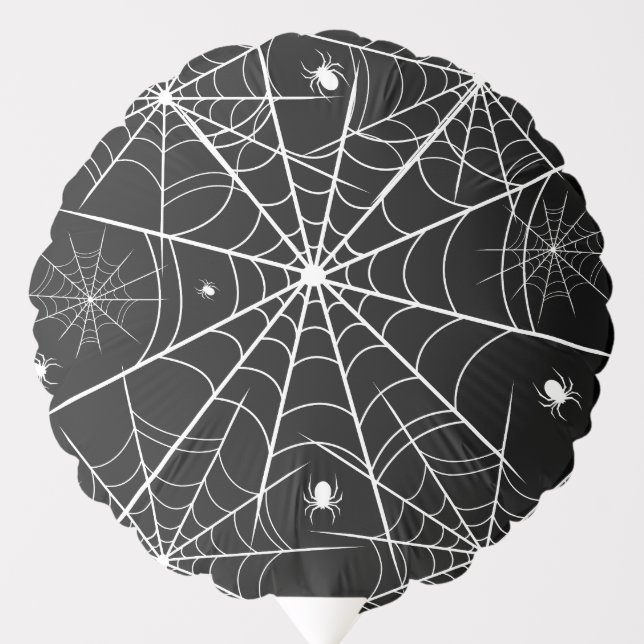 Halloween Spider Web Balloon (Front)