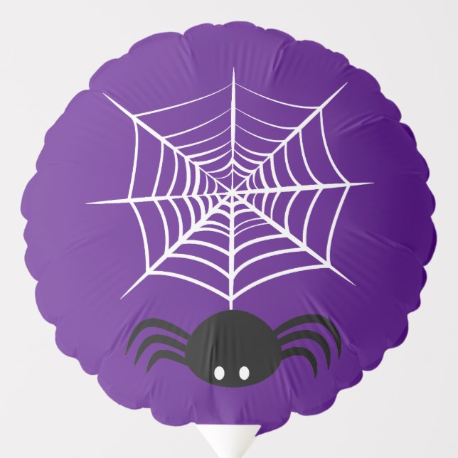 Halloween Spider Web  Balloon (Front)