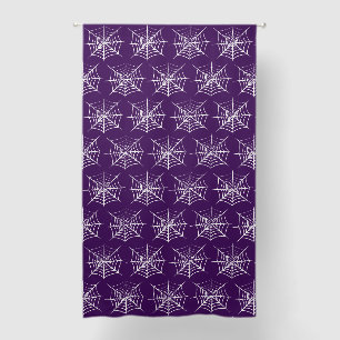 Halloween Spider Web Blackout Curtains