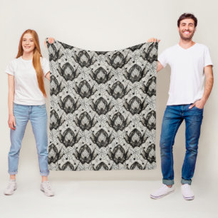 Halloween  Spider Web Blanket – Seamless Gothic 
