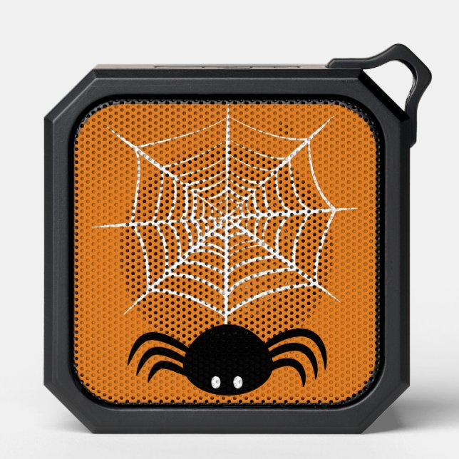 Halloween Spider Web  Bluetooth Speaker (Front)