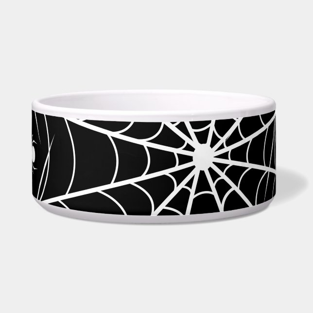 Halloween Spider Web Bowl (Front)