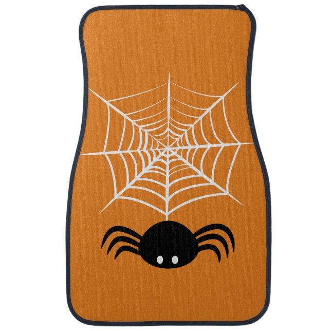 Halloween Spider Web  Car Floor Mat (Front)