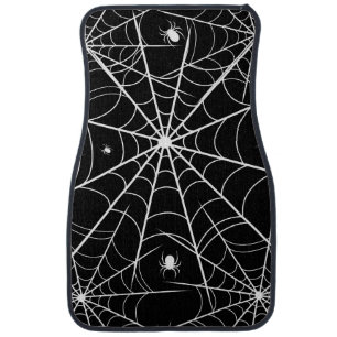Halloween Spider Web Car Floor Mat