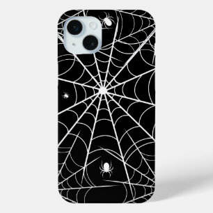 Halloween Spider Web iPhone 15 Plus Case