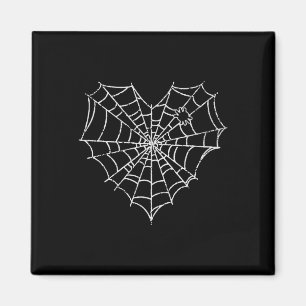Halloween Spider Web Costume Cute Heart Spider Web Magnet