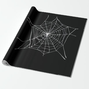 Halloween Spider Web Costume Funny Halloween Party Wrapping Paper