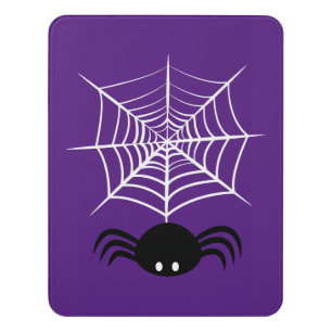 Halloween Spider Web Door Sign