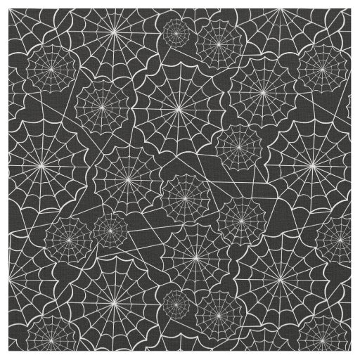 halloween spider web fabric