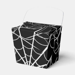 Halloween Spider Web Favor Boxes