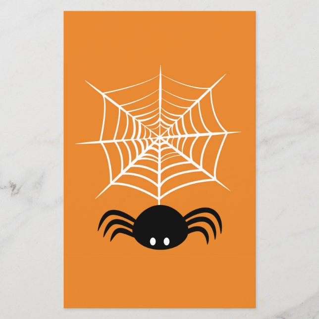 Halloween Spider Web  Flyer (Front)