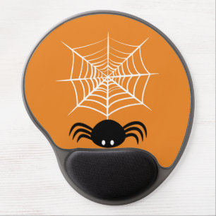 Halloween Spider Web Gel Mouse Pad