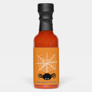 Halloween Spider Web Hot Sauces