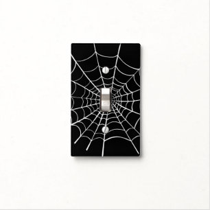 Halloween Spider Web Light Switch Cover