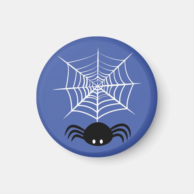 Halloween Spider Web  Magnet (Front)