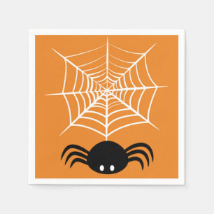 Halloween Spider Web Napkins