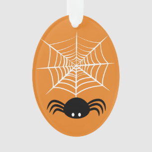 Halloween Spider Web Ornament