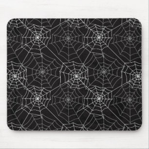 Halloween Spider Web Pattern Mousepad