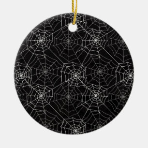 Halloween Spider Web Pattern Ornament