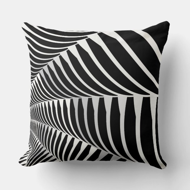 Halloween Spider Web Pillow (Front)