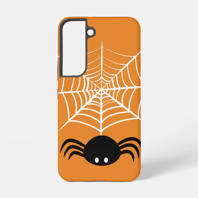 Halloween Spider Web  Samsung Galaxy Case (Back)