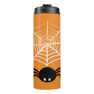Halloween Spider Web Thermal Tumbler