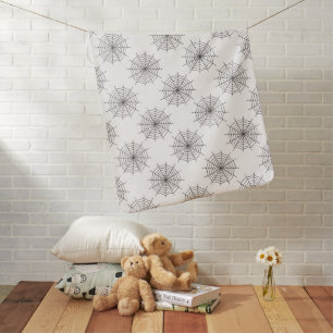 Halloween, Spider Web, Trick Or Treat, Boo Baby Blanket