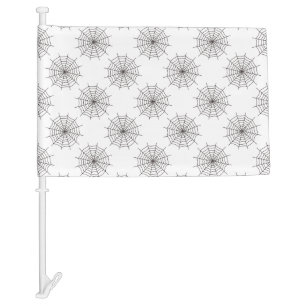 Halloween, Spider Web, Trick Or Treat, Boo Car Flag