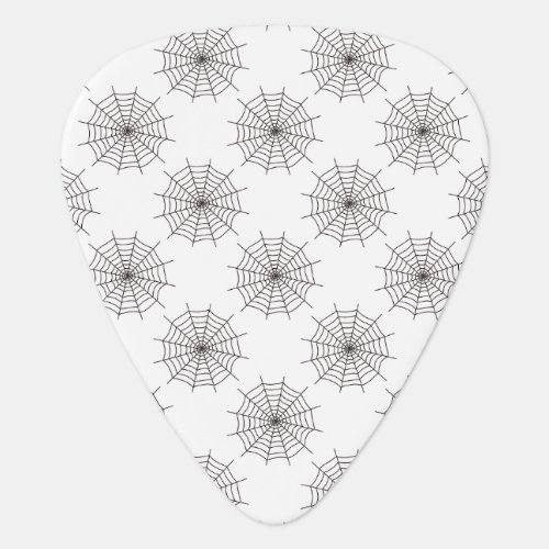 Halloween Spider Web Trick Or Treat Boo Guitar Pick