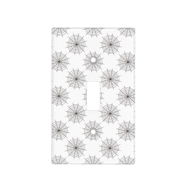 Halloween, Spider Web, Trick Or Treat, Boo Light Switch Cover (Front)