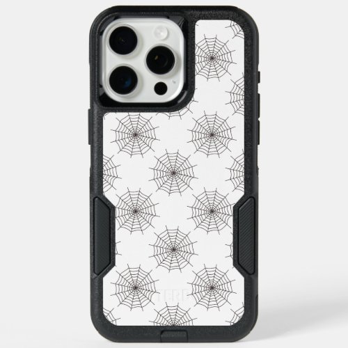 Halloween Spider Web Trick Or Treat Boo iPhone 15 Pro Max Case