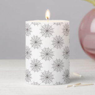 Halloween, Spider Web, Trick Or Treat, Boo Pillar Candle