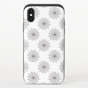 Halloween, Spider Web, Trick Or Treat, Boo iPhone XS Slider Case