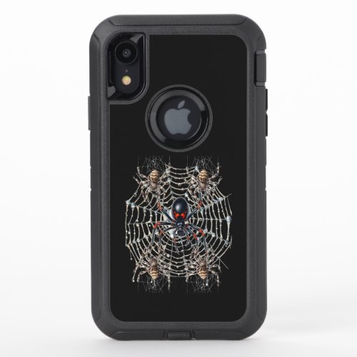halloween spider year OtterBox defender iPhone XR case