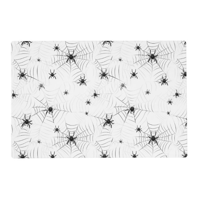 Halloween Spiders Placemat (Front)