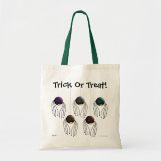 Halloween Spiders Tote Bag